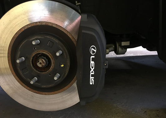 8 x Lexus Brake Caliper Vinyl Decal Stickers | Lexus | Calipers - Sticky Maker