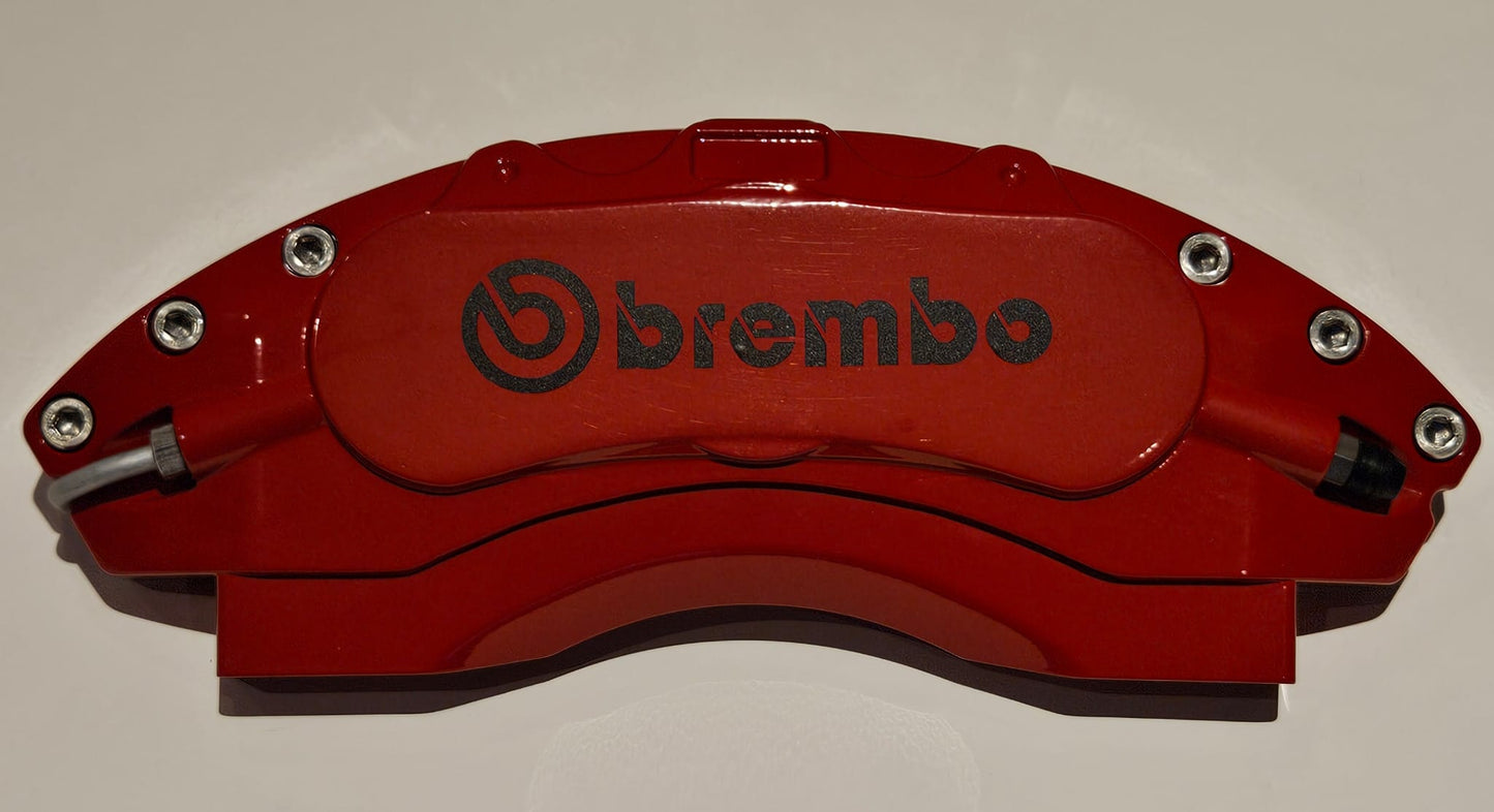8x Brembo Brake Caliper Decals | Replacement Brake Stickers Brembo | 4 Sizes