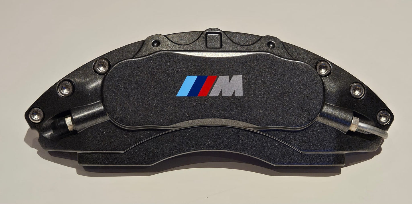 6x BMW 4 Color Brake Caliper Decals | Replacement Brake Stickers BMW Power | 3 Sizes