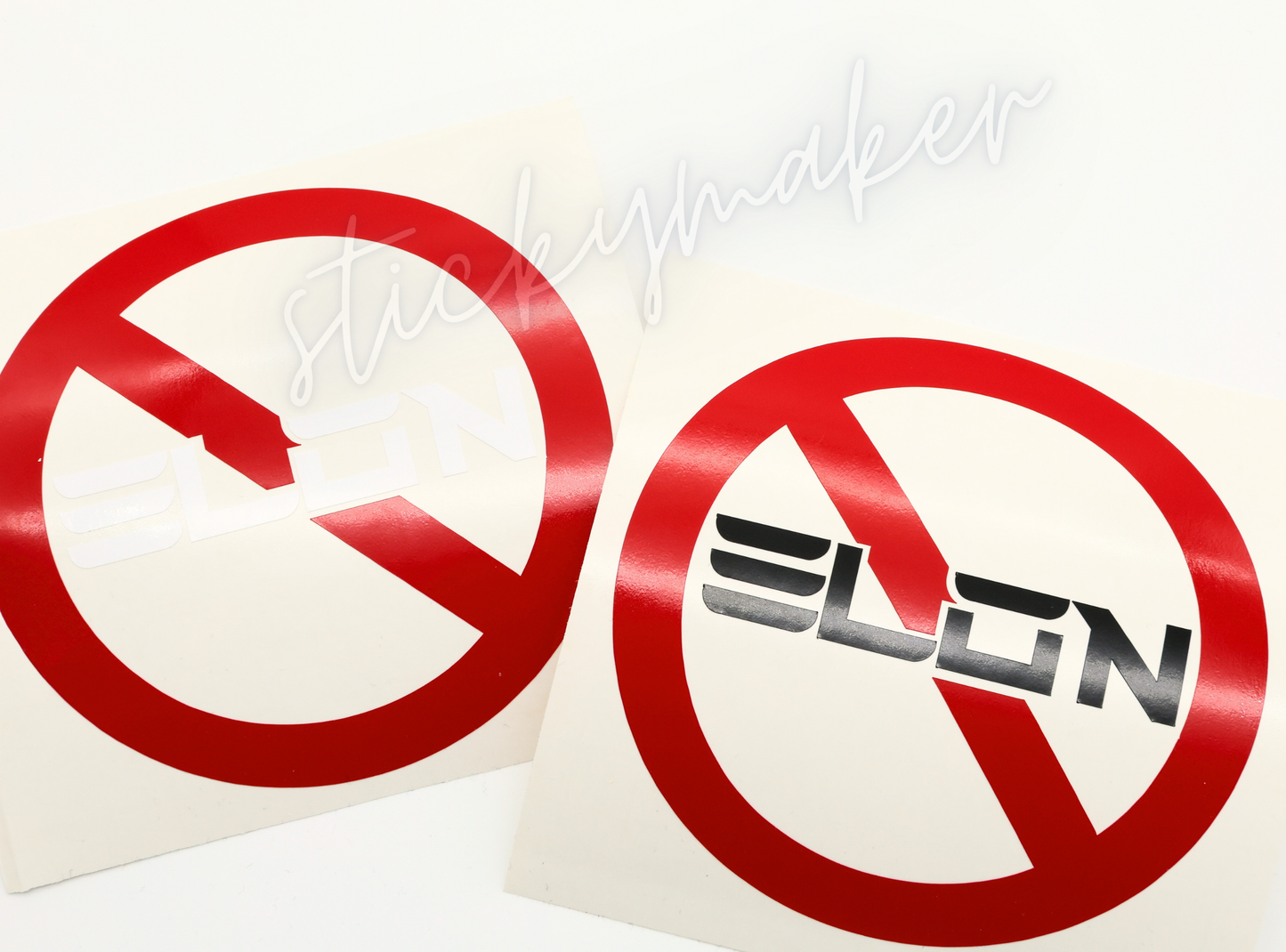 Anti Elon Vinyl Decal | Bumper Sticker | Anti-Elon Musk Tesla Car | Anti Elon Tesla | F-Elon Anti-Elon F Elon F-Elon Felon