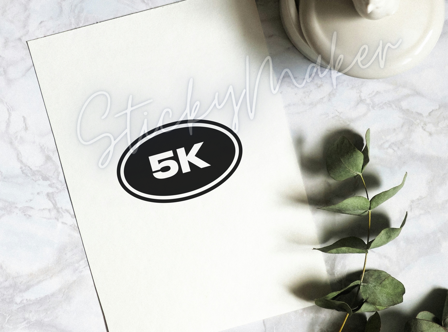 Marathon Race Runner Vinyl Decal Half Marathon Sticker Triathlon 13.1 26.2 10k 5k 3.1 6.2 50 50k | Waterproof | 63 Color Choices