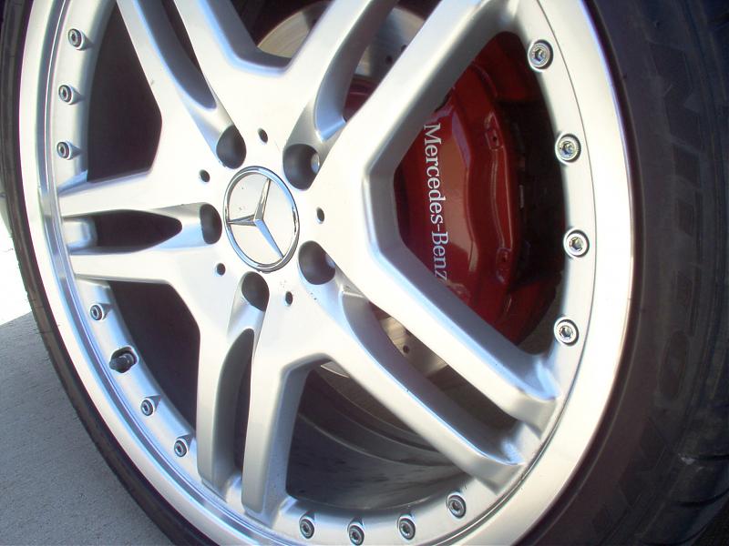 8 x Mercedes Brake Caliper Vinyl Decal Stickers | Mercedes Benz | Calipers - Sticky Maker