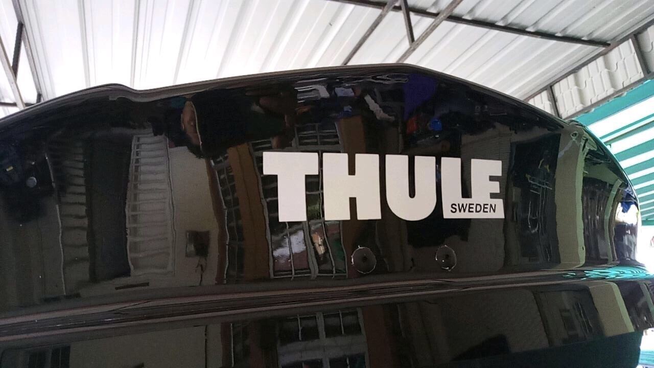Thule Replacement Decal | Thule Sticker | Thule Vinyl Decal | Fairing Bike Rack Roof Rack Cargo Carrier Roof Box Roof Carrier Bike Yakima - Sticky Maker