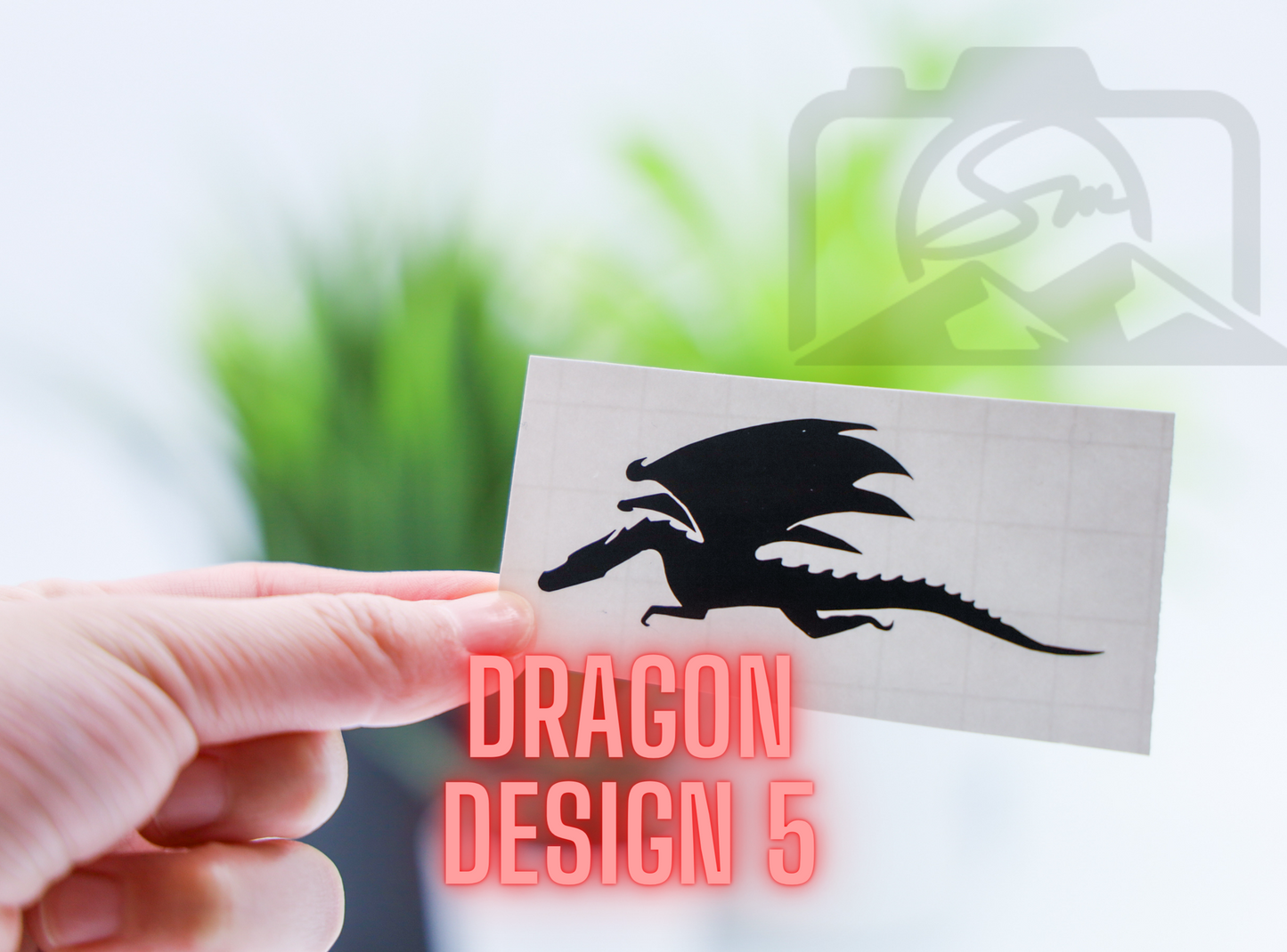 Dragon Vinyl Decal 5 Designs Easter Egg Sticker Easter Dragon Jeep Tiny Decal Flying Dragon