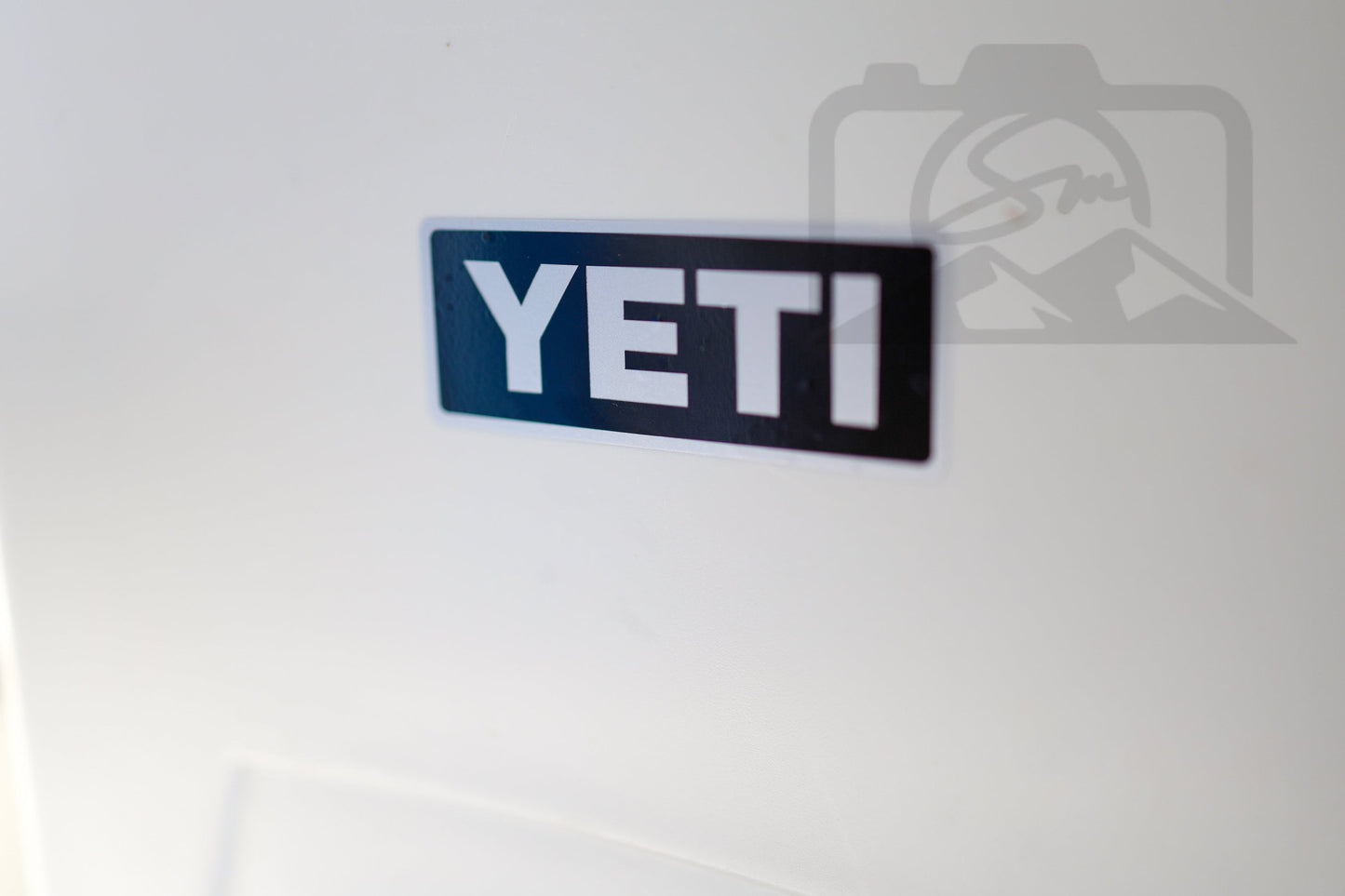 YETI Logo Cooler Sticker Decal | Replica | Replacement Logo | Bottle | Sticker | Car | Truck | Camper | Mug | Tumbler | Vinyl Rambler - Sticky Maker