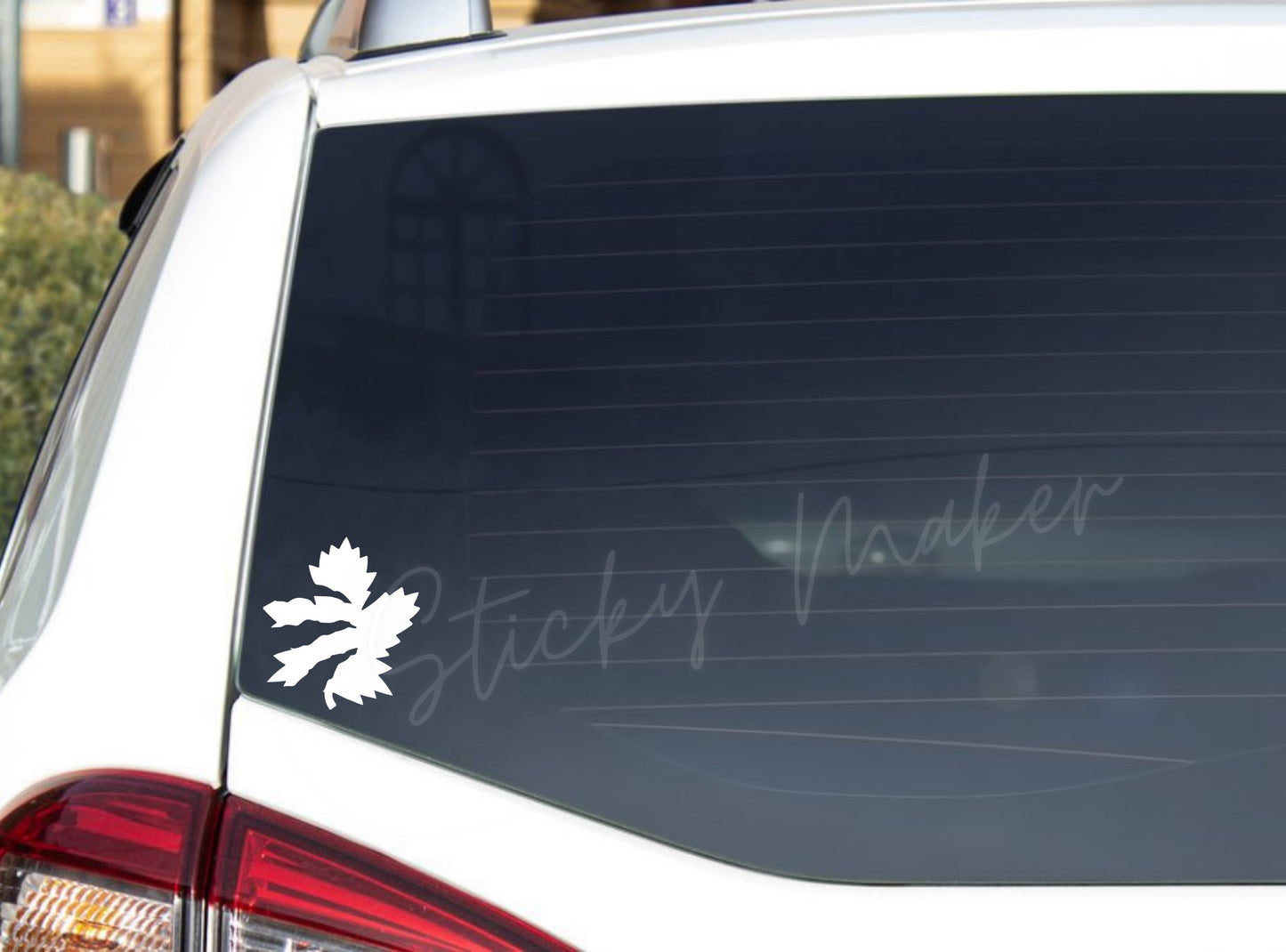 Toronto Maple Leaf Raptors Vinyl Decal | Hockey | Basketball | 2 in 1 | Sports Fan | Canadian | Car Decal | Team Spirit | Toronto Raptors - Sticky Maker