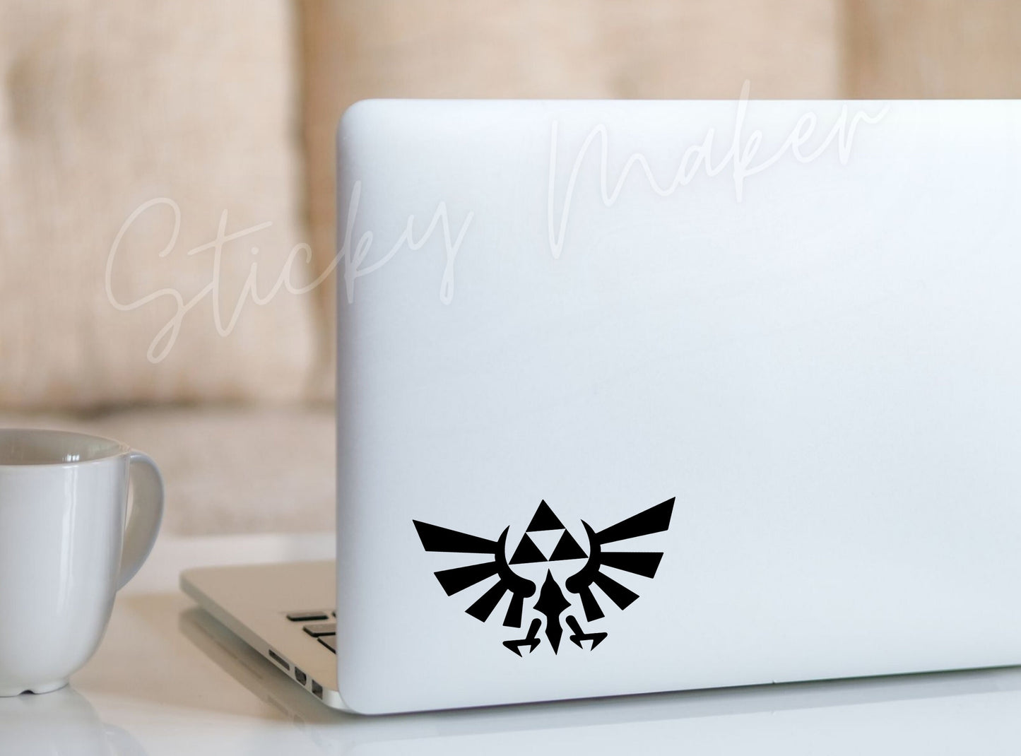 Zelda Vinyl Decal Sticker | Bumper Sticker | Triforce - Sticky Maker