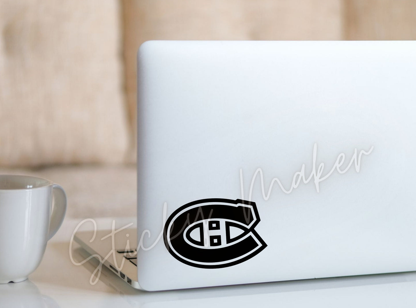 Montreal Canadiens Decal Sticker Vinyl | Hockey | Sports Fan | Canadian | Car Decal | Team Spirit Montreal Canadians | Canada - Sticky Maker