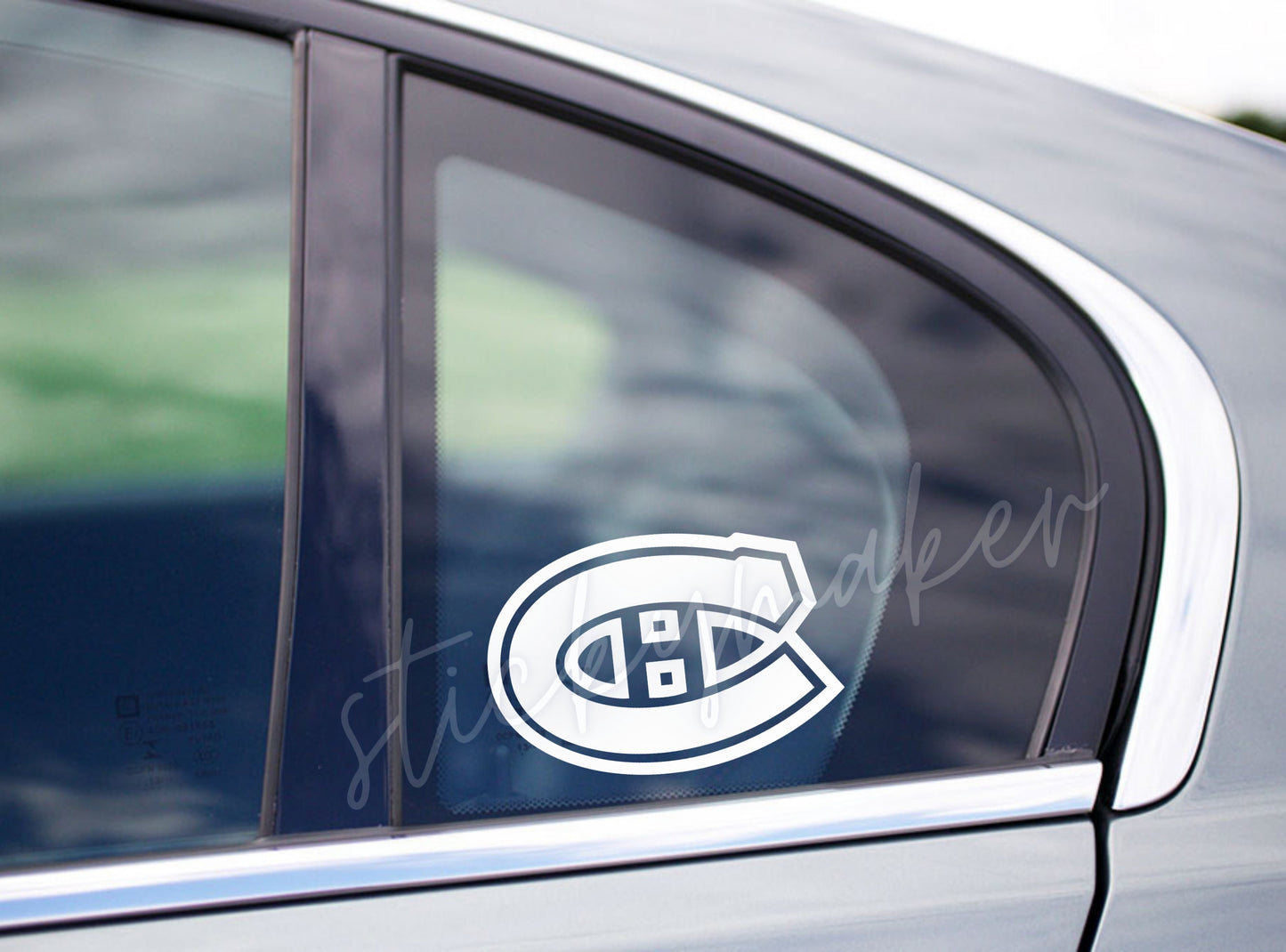 Montreal Canadiens Decal Sticker Vinyl | Hockey | Sports Fan | Canadian | Car Decal | Team Spirit Montreal Canadians | Canada - Sticky Maker