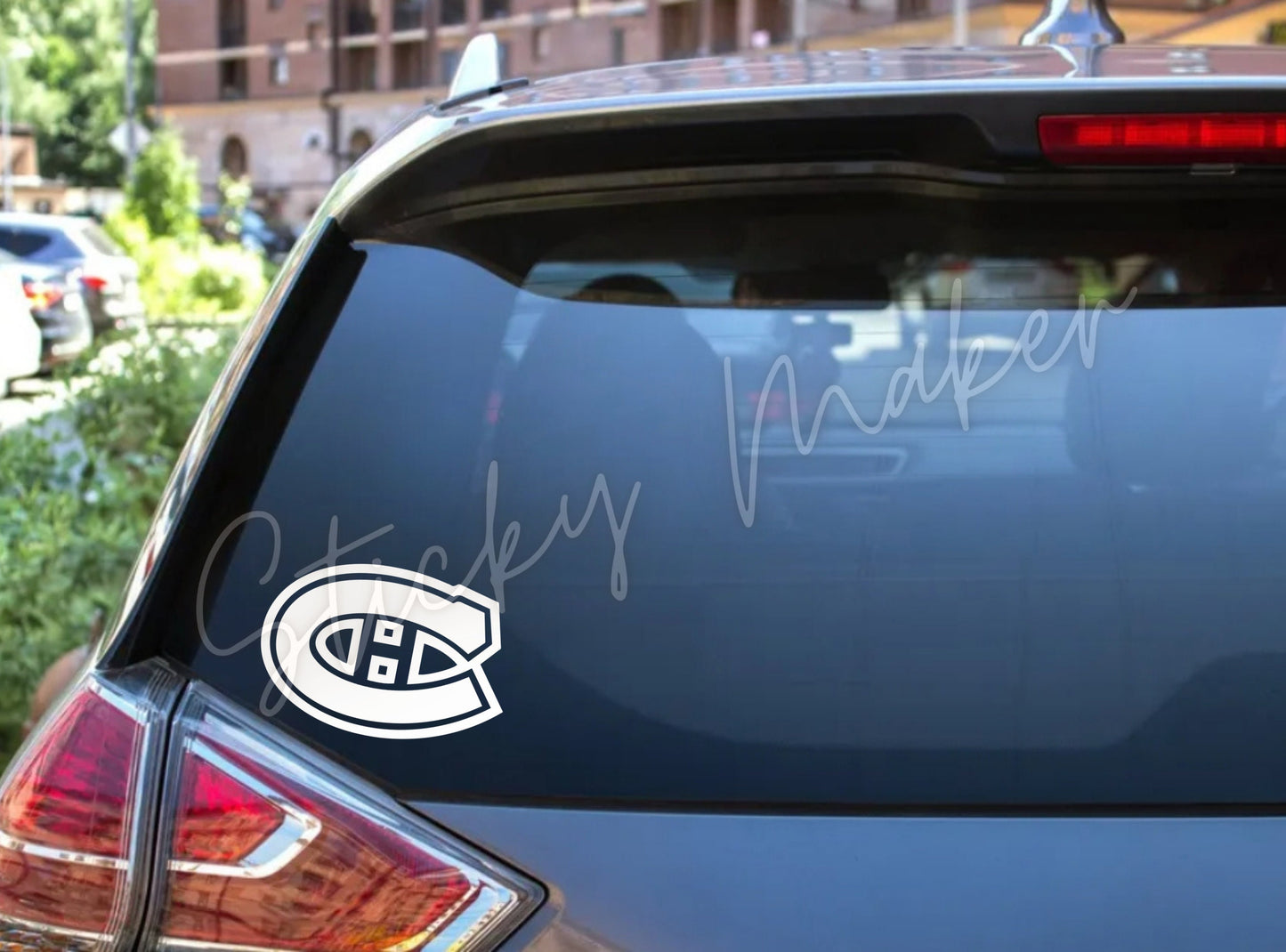 Montreal Canadiens Decal Sticker Vinyl | Hockey | Sports Fan | Canadian | Car Decal | Team Spirit Montreal Canadians | Canada - Sticky Maker