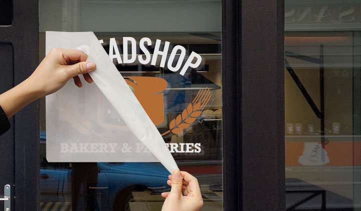 Custom Vinyl Decals | Custom Business Logo Design | Vinyl Logo or Lettering | Vinyl Sticker Decal | Store Business Restaurant School Home - Sticky Maker