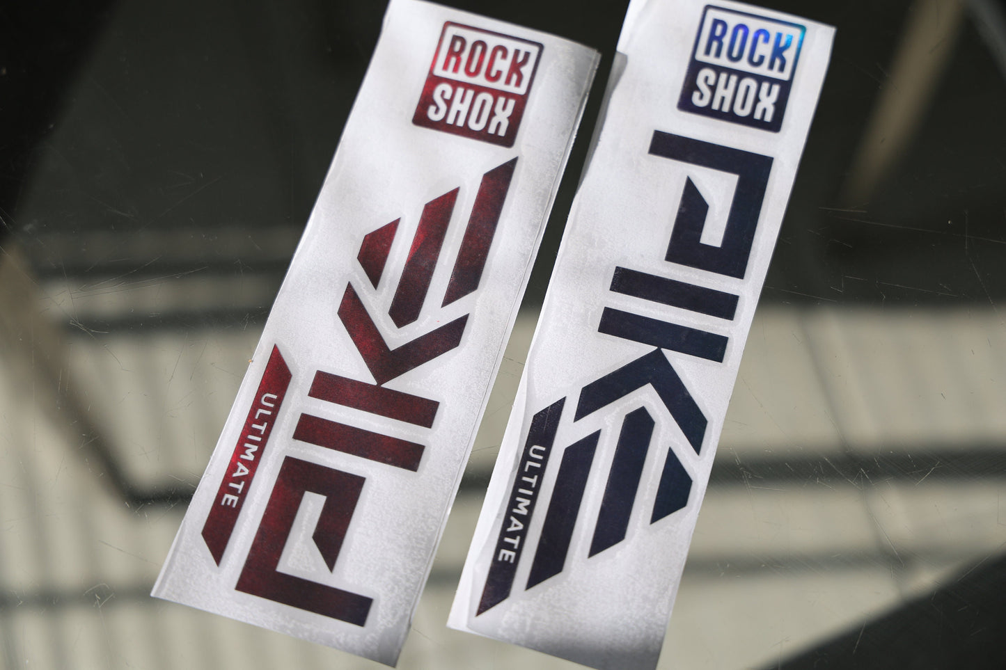 RockShox Pike Ultimate Fork Replacement Decal | Full Suspension Bikes | SID Lyrik Zeb Recon Gold Reba Judy Revelation Boxxer | Many Colors - Sticky Maker