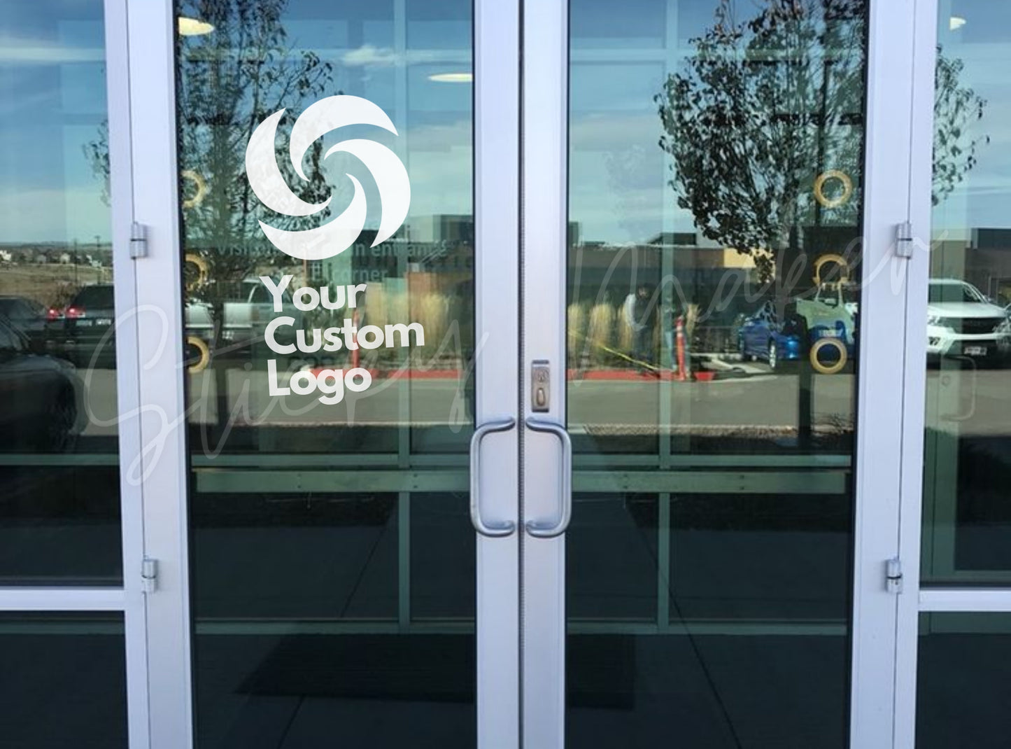 Custom Vinyl Decals | Custom Business Logo Design | Vinyl Logo or Lettering | Vinyl Sticker Decal | Store Business Restaurant School Home - Sticky Maker