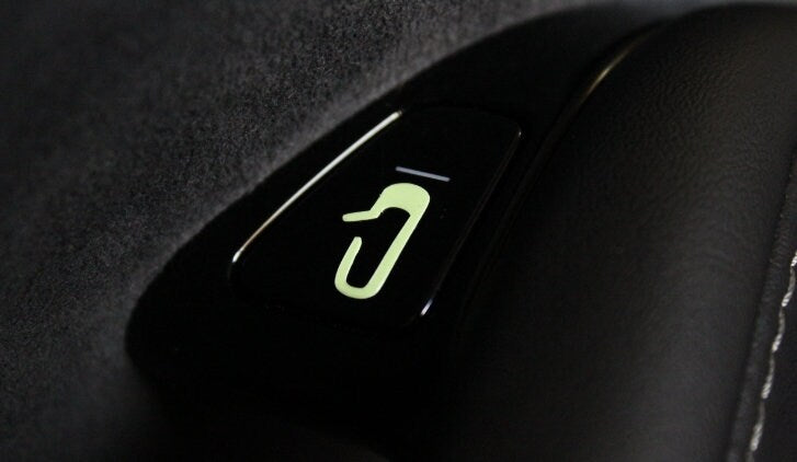 8x Tesla Door Open Decal Glow in the Dark Fluorescent Exit Close 2 Sizes Model Y Model X Model 3 Model S Tesla Door Decal Sticker Vinyl - Sticky Maker