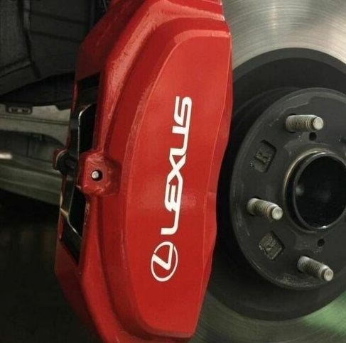8 x Lexus Brake Caliper Vinyl Decal Stickers | Lexus | Calipers - Sticky Maker